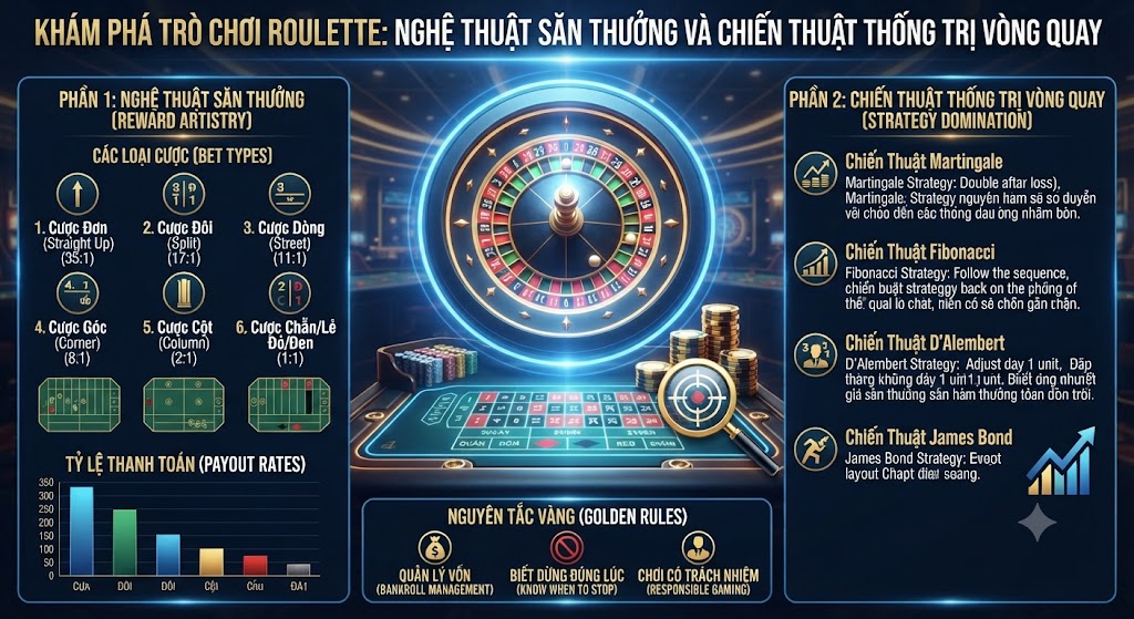 trò chơi roulette