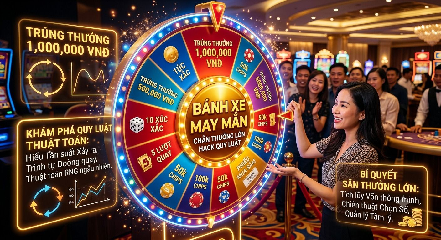 trò chơi bánh xe may mắn